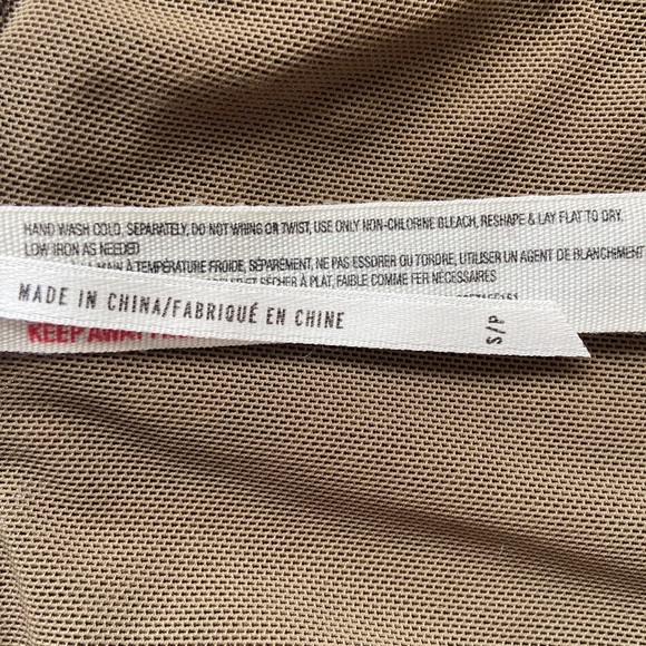 Free People Longline Bralette Lace Bustier Dark Olive Small - Picture 8 of 16